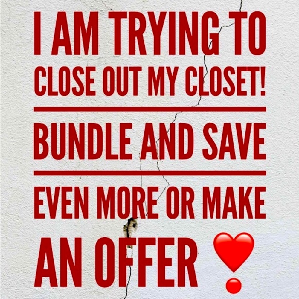 CLOSET CLEANOUT